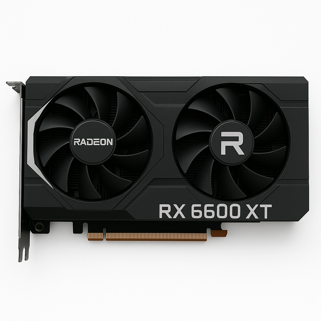 Card màn hình AMD RADEON™ RX 6600 XT fullbox 2025 Card màn hình AMD RADEON™ RX 6600 XT fullbox 2025