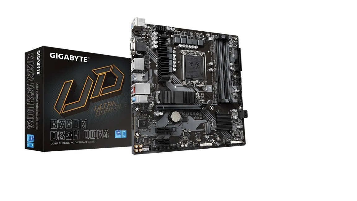 Mainboard GIGABYTE B760M DS3H V1.2 - Hỗ Trợ Intel Gen 12/13, DDR4 Mainboard GIGABYTE B760M DS3H V1.2 - Hỗ Trợ Intel Gen 12/13, DDR4