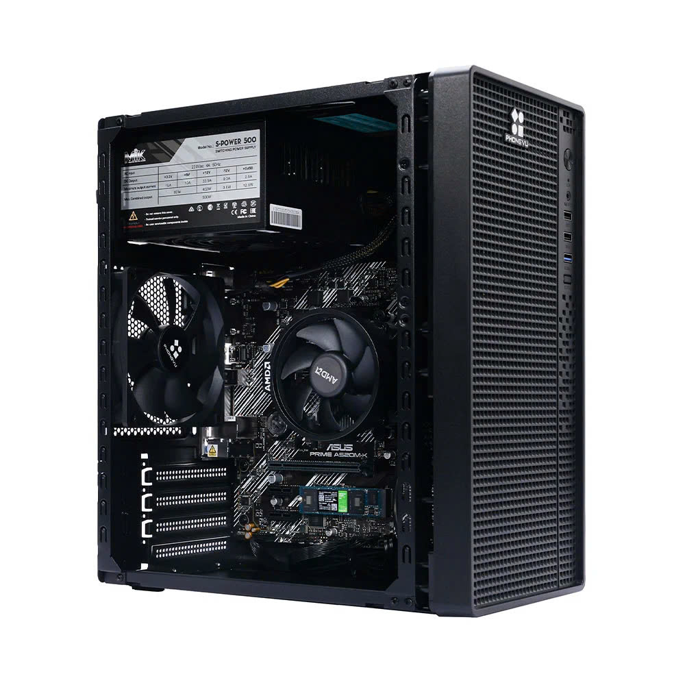 PC PV Home Office I50177 (Intel Core i5-12400/ 1 x 16GB/ 1TB SSD/ PC PV Home Office I50177 (Intel Core i5-12400/ 1 x 16GB/ 1TB SSD/