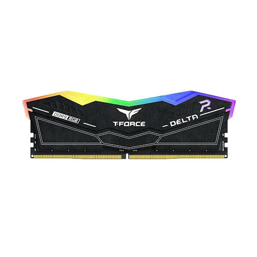RAM desktop TeamGroup Delta Black RGB 16GB DDR5(1 x 16GB) DDR5 6000MHz RAM desktop TeamGroup Delta Black RGB 16GB DDR5(1 x 16GB) DDR5 6000MHz